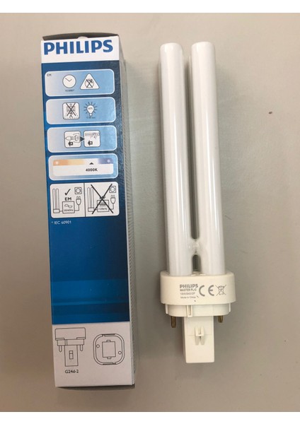 5 Adet Phılıps Plc 18W /840 2p Lamba 1200 Lümen 4000 Kelvin Günışığı