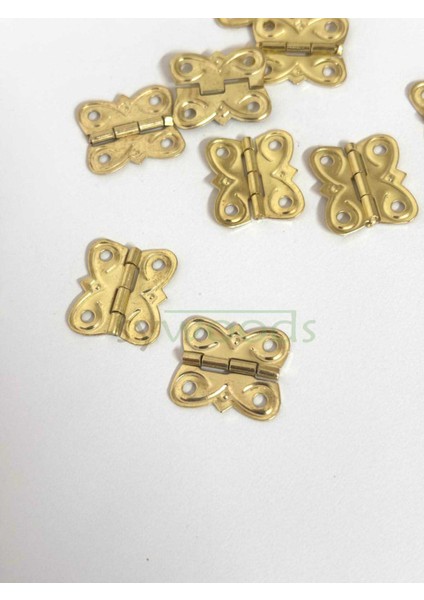 Gonca Menteşe 10 Adet Sarı 20X20 mm Kutu ve Sandık Menteşesi Hobi Maket Küçük Menteşe fiyatları