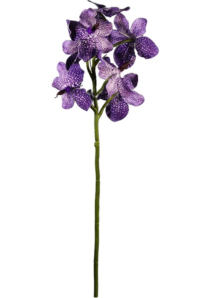 Yapay Vanda Orkide Dalı Mor 52 cm