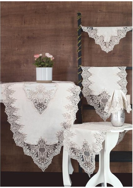 Sümbül Kadife Salon Takımı 5 Parça indirimleri