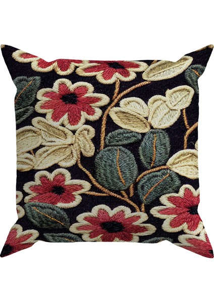 Embroıdery Ds4 Dijital Baskılı Kırlent Kılıfı