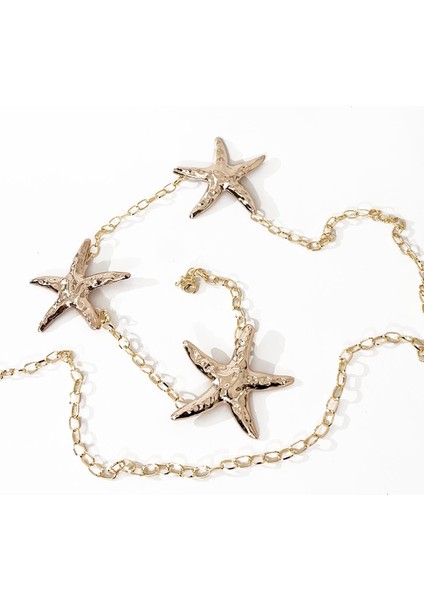 Deniz Yıldızı Figürlü Altın Kadın Kemer fiyatları