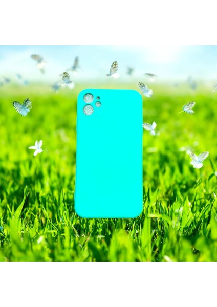 Iphone 11 Kılıf Kaliteli Silikon Kılıf - Su Yeşili Kılıf fiyatları