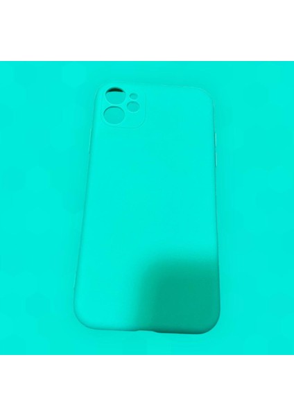 Iphone 11 Kılıf Kaliteli Silikon Kılıf - Su Yeşili Kılıf fırsatları