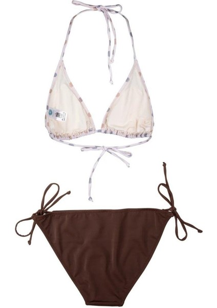 Swimfoam Puantiye Spagetti Üçgen Bikini Takımı fiyatları