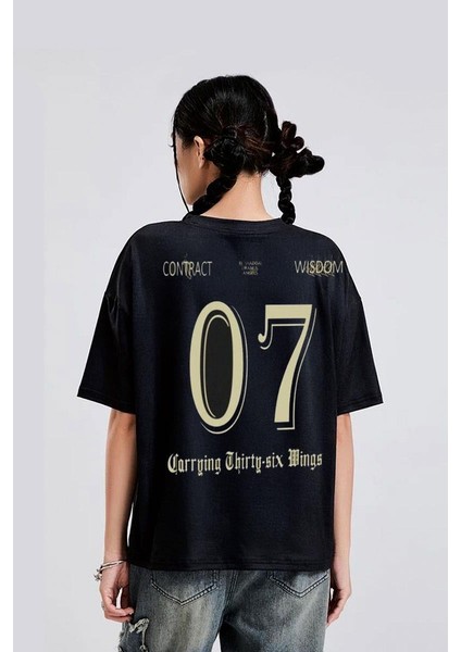 Siyah Metatron Angel Unisex T-Shirt indirimleri
