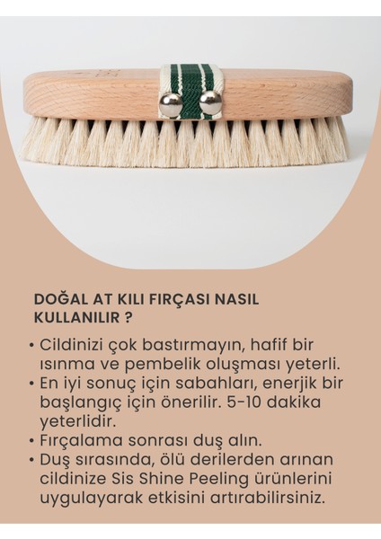 At Kılı Vücut Fırçası %100 Doğal (Saklama Kesesi Hediyeli) fiyatları