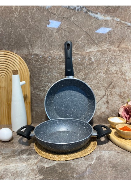 Elvira Granit Kahvaltılık Set Tava-Sahan fiyatları