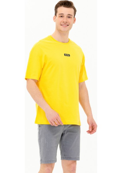 Erkek Koyu Sarı Tişört 50264932-VR094 fiyatları