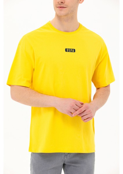Erkek Koyu Sarı Tişört 50264932-VR094