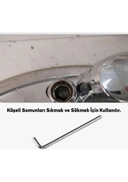 Izeltaş Altı Köşe Allen Anahtar 5 mm fırsatları