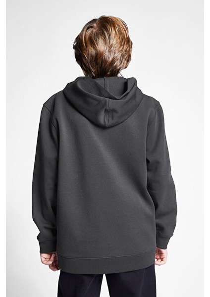 Çocuk Fermuarlı Kapüşonlu Sweatshirt 25S-3226-25B fırsatları