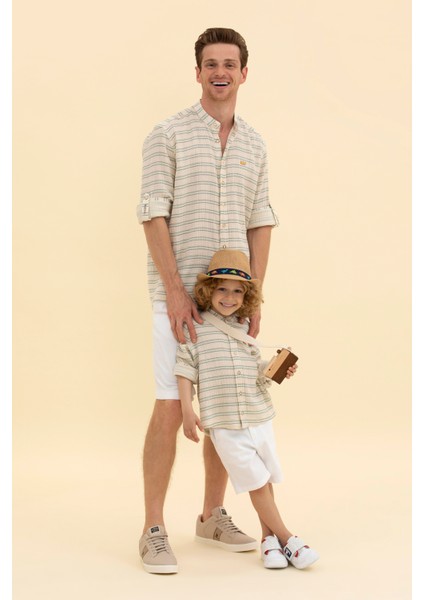 Erkek Nil Gömlek Desenli 50264099-VR083 fiyatları