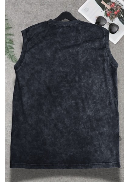 Nirvana Baskılı Yıkamalı Kolsuz Tişört, Unisex Rock Band Temalı Sıfır Kollu Vintage Atlet fiyatları