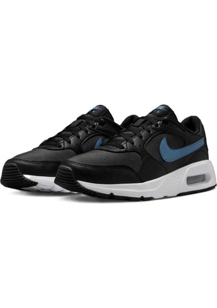 Air Max Sc Black Sneaker Hakiki Deri Erkek Günlük Spor Ayakkabı Siyah-Mavi modelleri