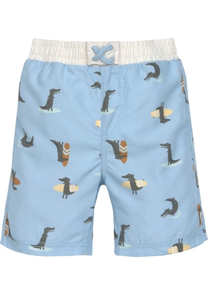 Crocodile Uv Korumalı Mayo Şort Sky Blue