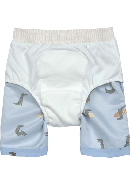 Crocodile Uv Korumalı Mayo Şort Sky Blue modelleri