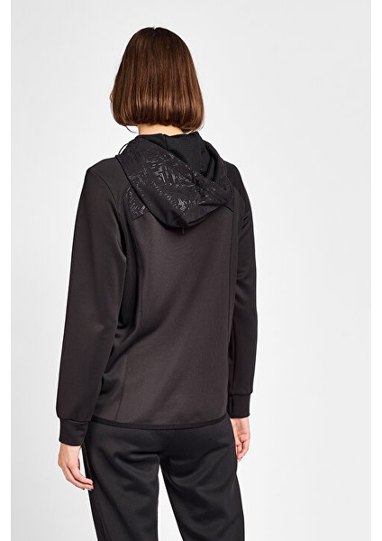 Kadın Koşu Fermuarlı Kapüşonlu Sweatshirt 25B-2001 fırsatları