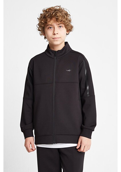 Çocuk Fermuarlı Sweatshirt 25B-3015