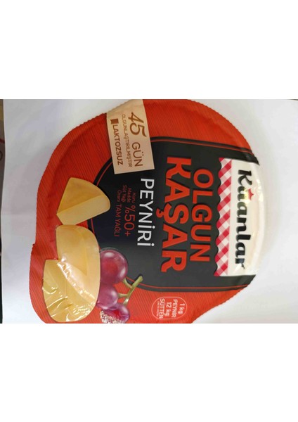 Olgun Kaşar Peyniri 600gr
