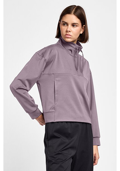 Kadın Antrenman Yarım Fermuarlı Sweatshirt 25B-2052 fiyatları