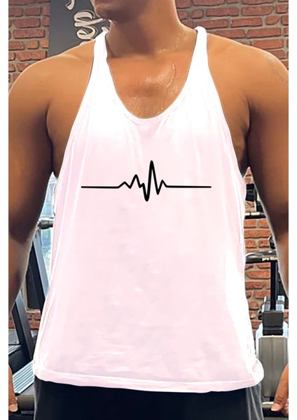 Heartattack Gym Fitness Tank Top Sporcu Atleti