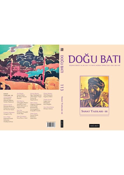 Doğu Batı Sayı 113: Sanat Yazıları - Iıı
