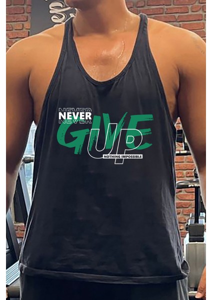 Nevergreen Gym Fitness Tank Top Sporcu Atleti