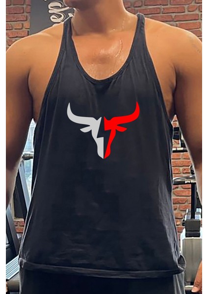 Bully Gym Fitness Tank Top Sporcu Atleti