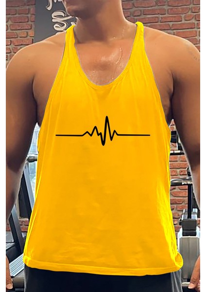 Heartattack Gym Fitness Tank Top Sporcu Atleti
