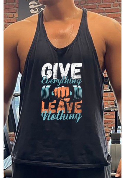 Everleave Gym Fitness Tank Top Sporcu Atleti