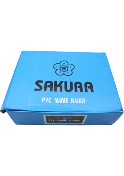Sakura Iğneli Yaka Kartı 50 Li Kutu (LN130)