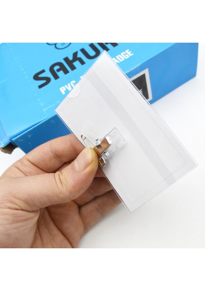 Sakura Iğneli Yaka Kartı 50 Li Kutu (LN130) modelleri
