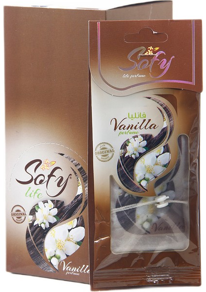Vanilya Esanslı Asmalı Kumaş Otomobil Kokusu