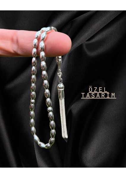 925 Ayar Full Gümüş Tesbih-Özel Tasarım