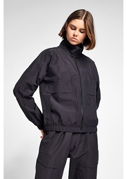 Kadın Antrenman Fermuarlı Kapşonlu Sweatshirt 25B-2060 fiyatları