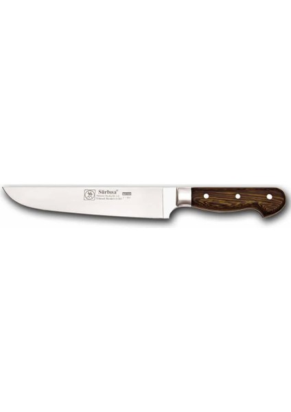 61040YM - Sürmene Yöresel Kasap Bıçağı 20,5 cm - Kurban, Doğrama, Kesim