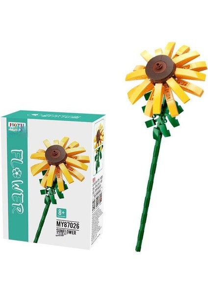 Çiçek Buketi Yapboz Yapı Taşı Oyuncaklar Forever Flowers Gül Atölyesi (Yurt Dışından)