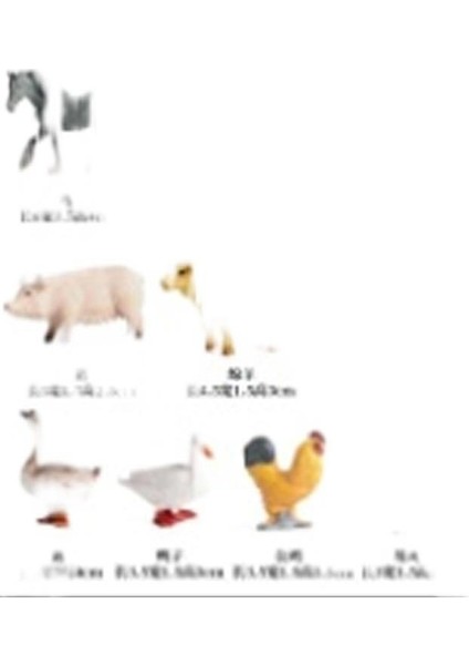 Hayvan Modeli Oyuncaklar (Yurt Dışından)