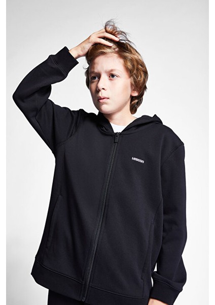 Çocuk Fermuarlı Kapüşonlu Sweatshirt 25S-3226-25B fiyatları