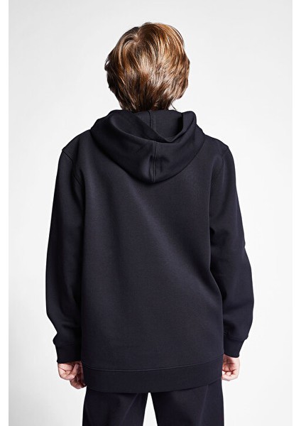 Çocuk Fermuarlı Kapüşonlu Sweatshirt 25S-3226-25B fırsatları