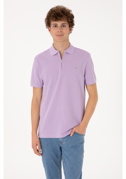 Erkek Lila Tişört 50306836-VR034