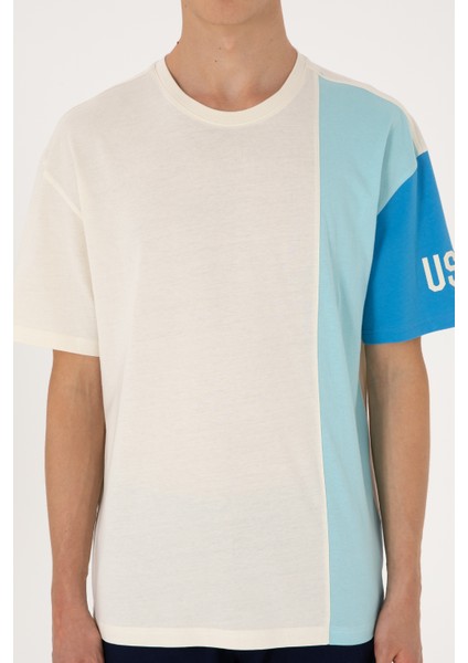 Erkek Ekru Tişört 50306896-VR019