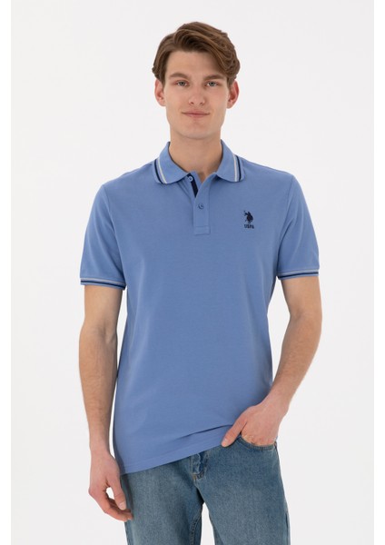 Erkek Koyu Mavi Tişört Basic 50306011-VR032