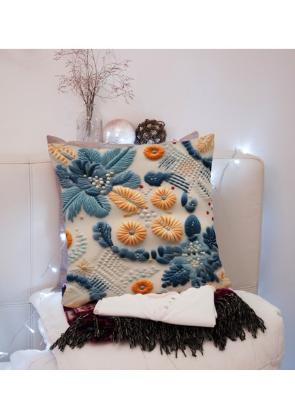 Embroıdery DS11 Dijital Baskılı Kırlent Kılıfı fiyatları