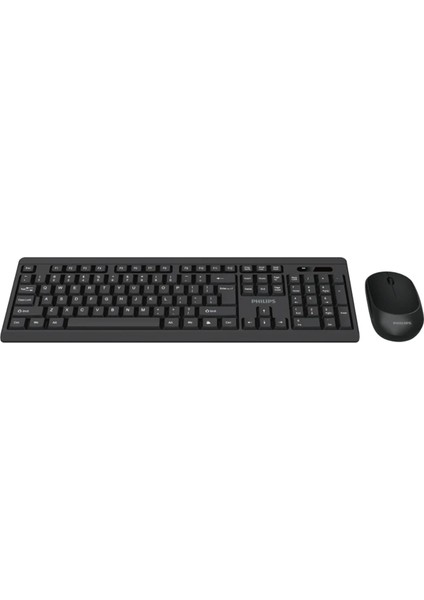 SPT6324 Kablosuz Türkçe Q Klavye & Mouse Seti Siyah