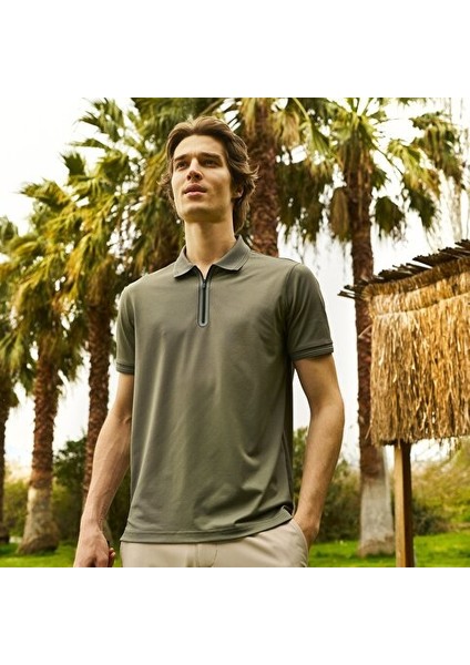 Erkek Kısa Kollu Polo Yaka T-Shirt 25Y-1123