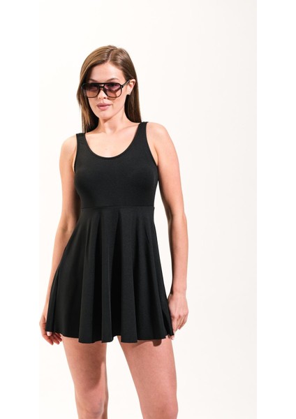 725708_KADIN Askılı Birleşik Şortlu Deniz/havuz Elbise Mayosu fırsatları