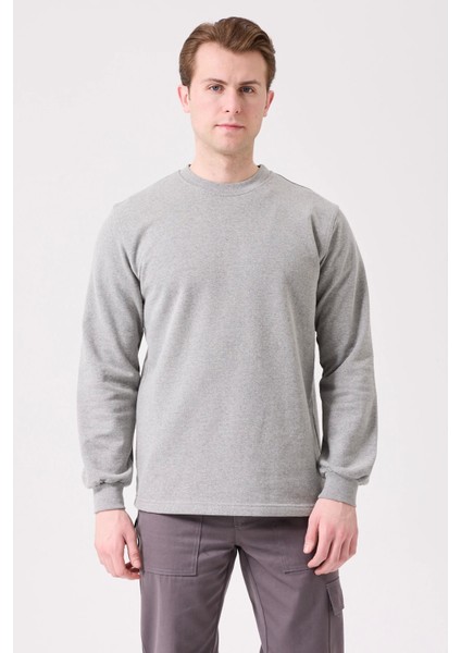 Herba Basic Sweatshirt - Uzun Kollu, Rahat Kesim, Günlük ve Iş Kullanımı Için