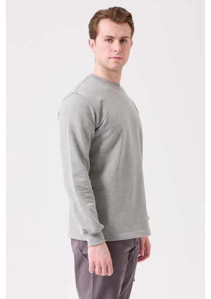 Herba Basic Sweatshirt - Uzun Kollu, Rahat Kesim, Günlük ve Iş Kullanımı Için